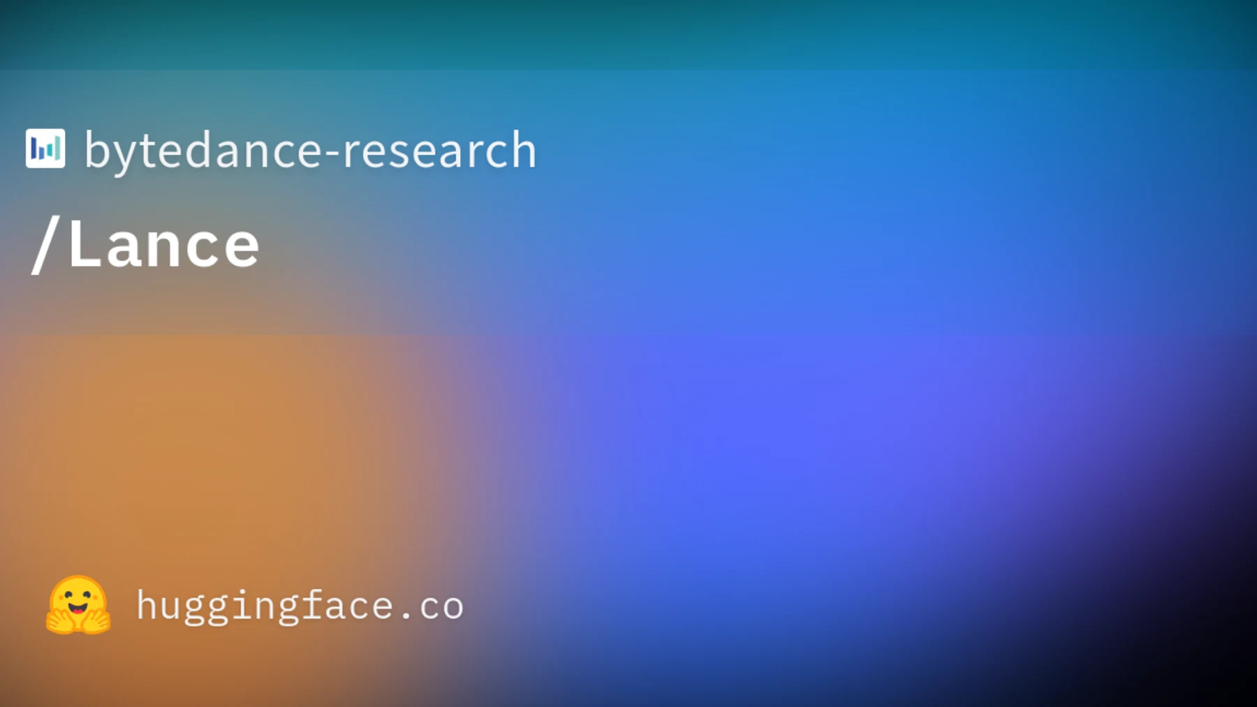ByteDance Research Lance official model card