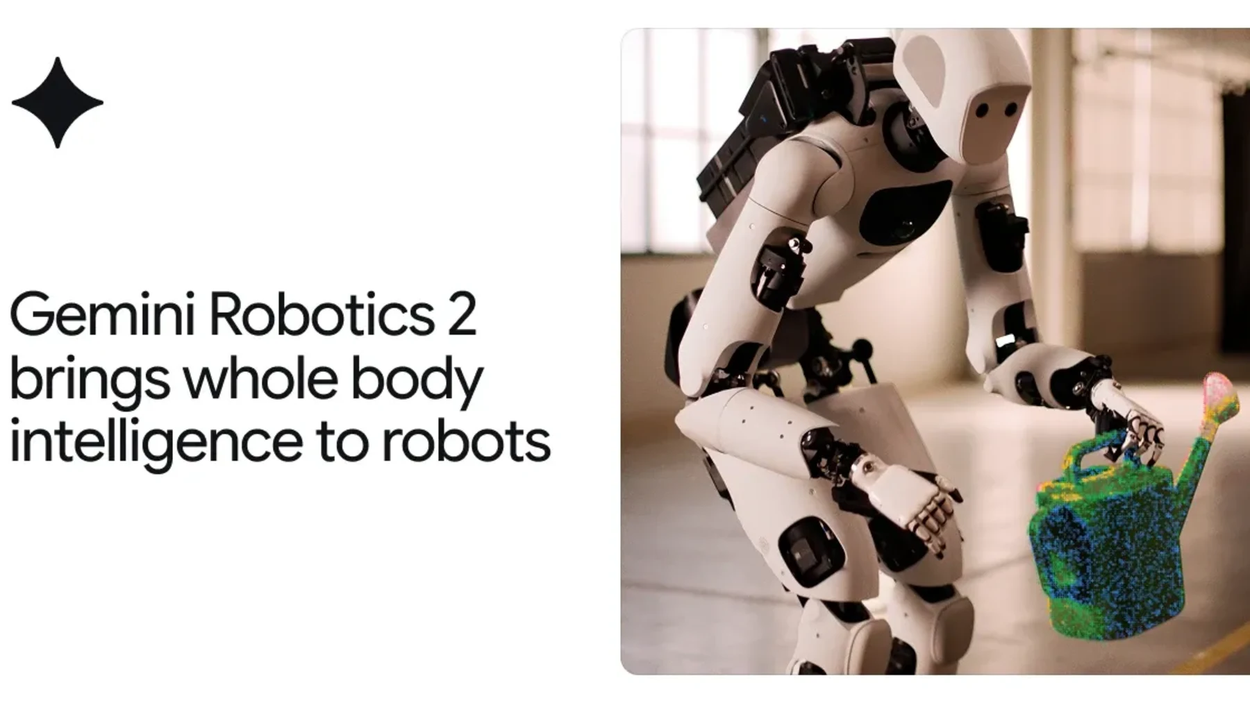 Google DeepMind Gemini Robotics 2 family official release artwork