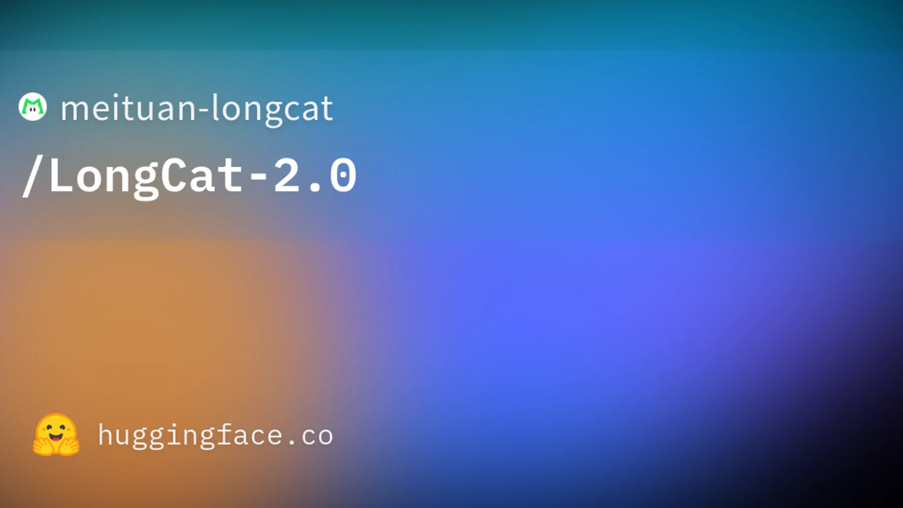 Meituan LongCat 2.0 official model card