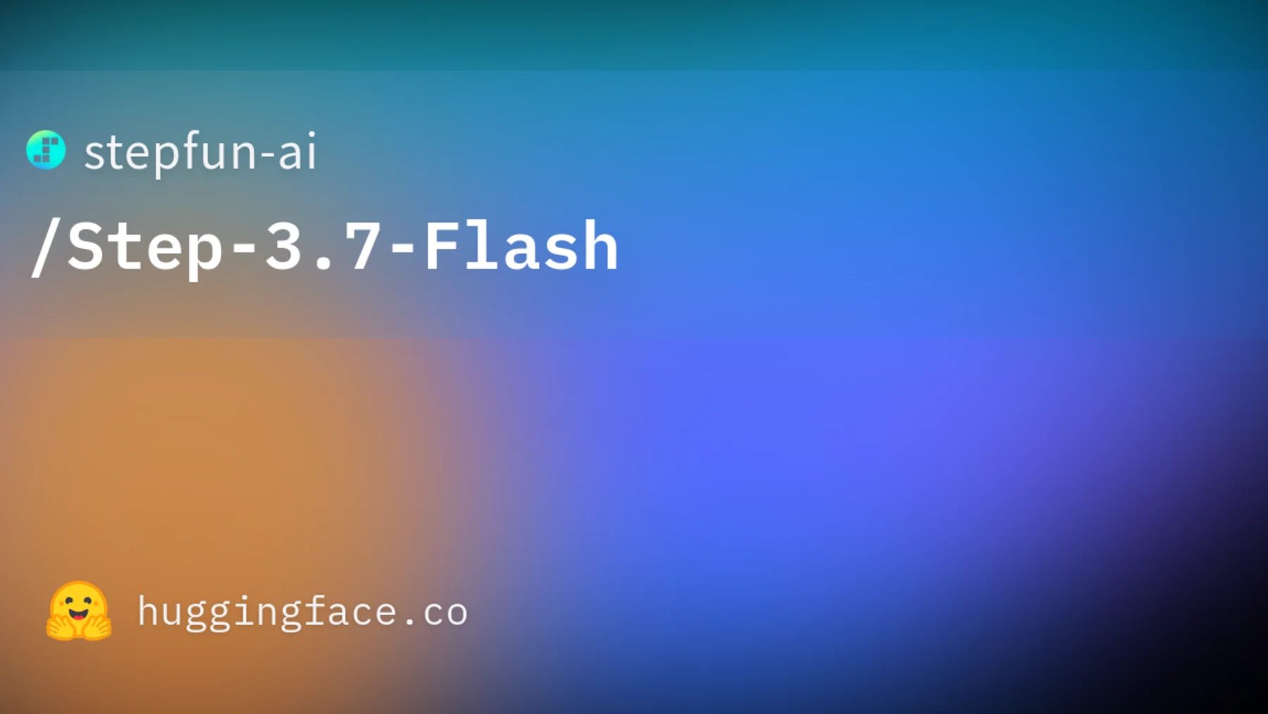 StepFun Step 3.7 Flash official model card